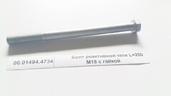 Болт реактивной тяги с гайкой M18 L=240